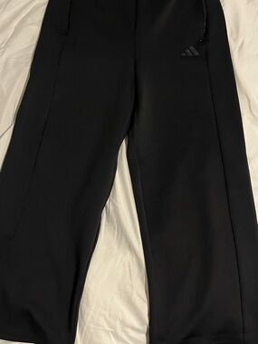 adidas Black Performance Leggings with Logo Tag
